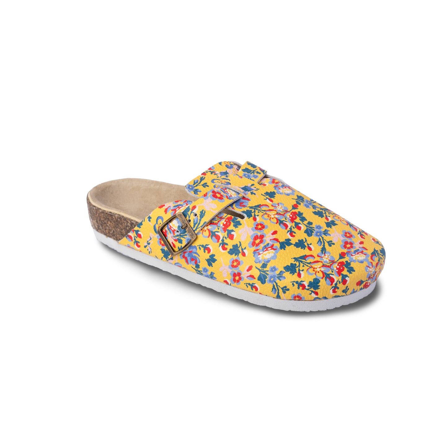 MANILA clogs in Yellow Floral