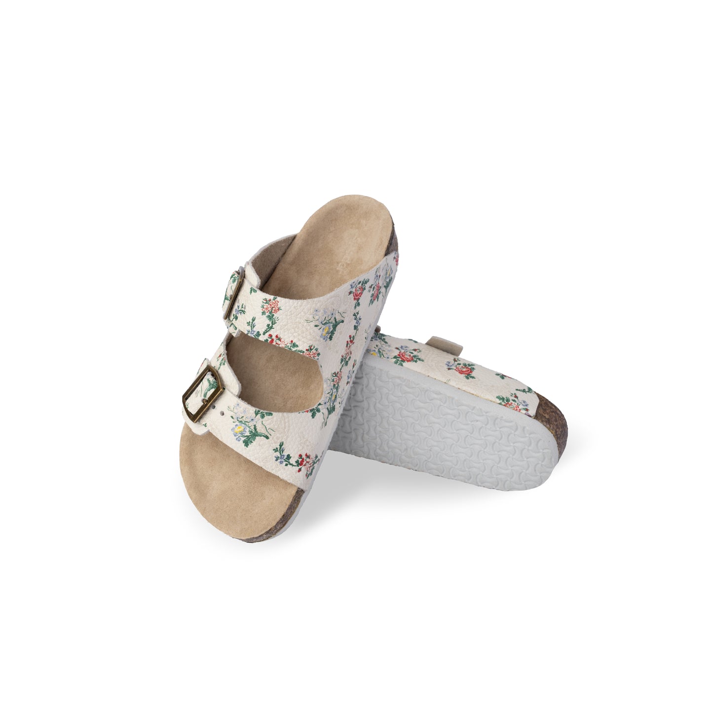 AURORA 2 Strap in White Floral