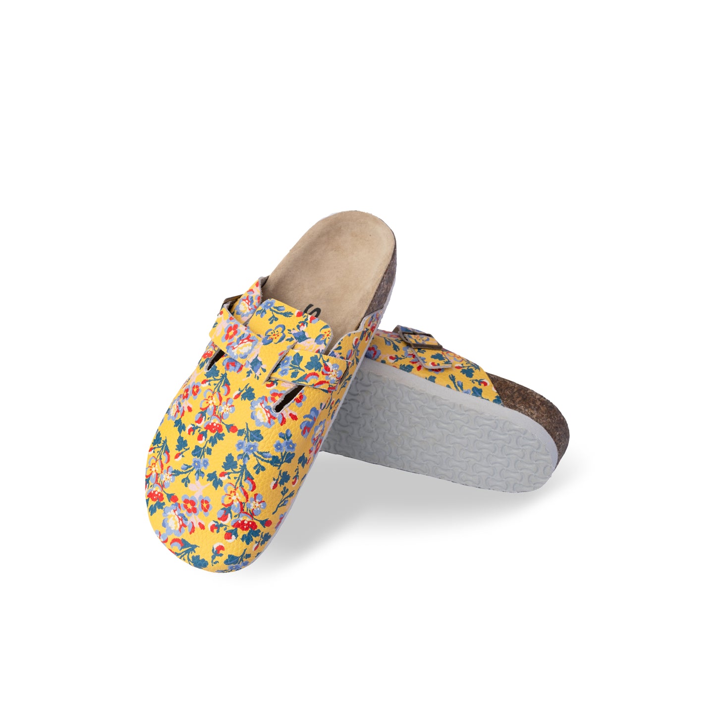 MANILA clogs in Yellow Floral