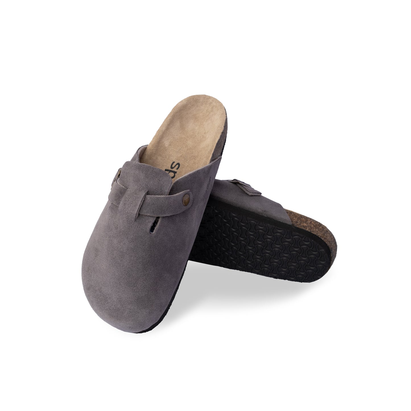 MANILA Clogs in Gray